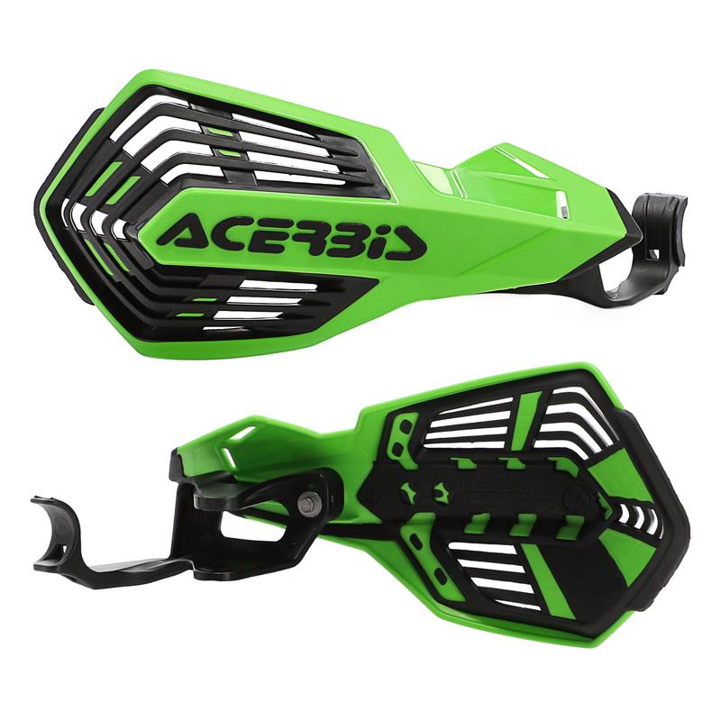 Acerbis K-Future YKS Motocross Handguards Green Black Fantic XE 125 2021 - 2024